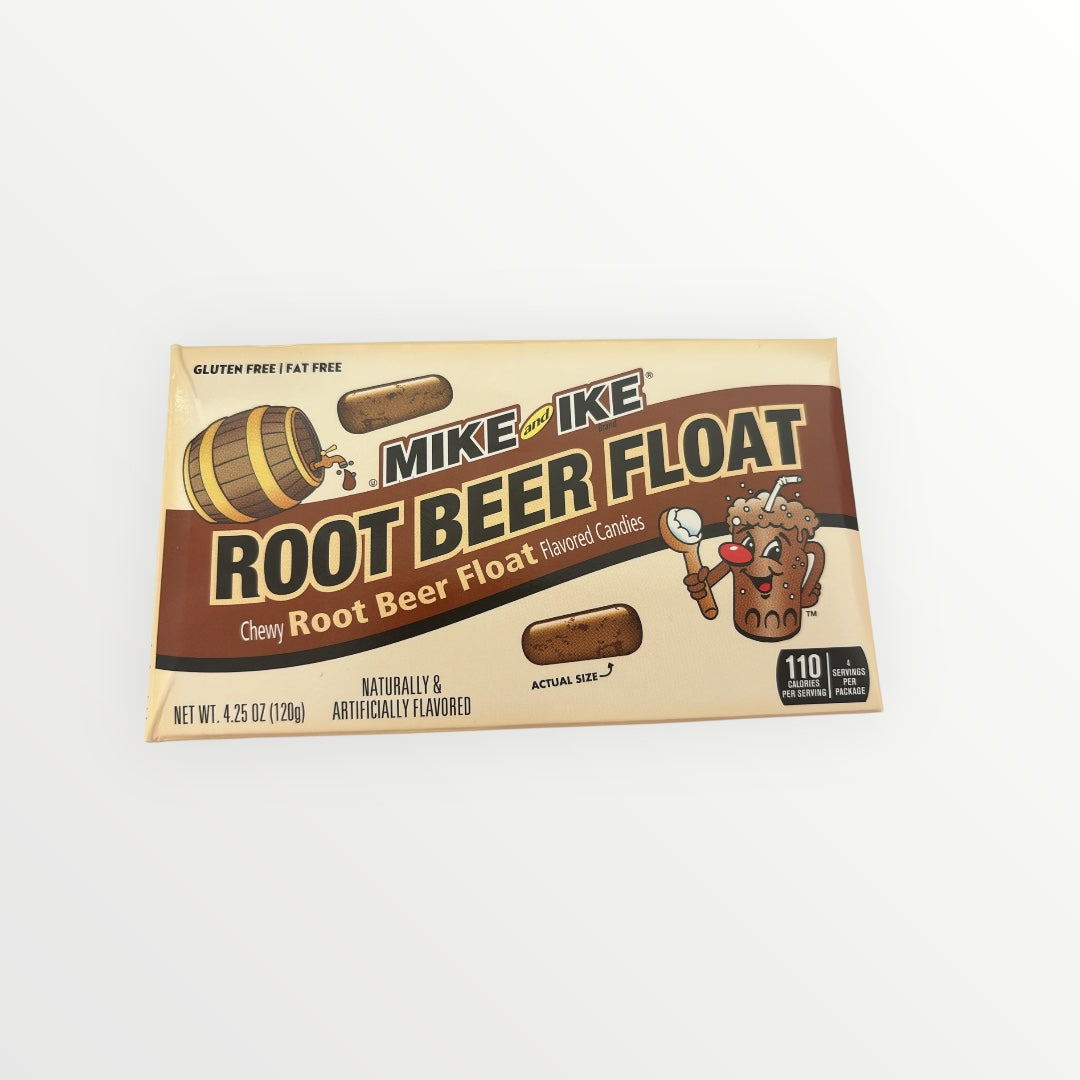 Mike and Ike Root Beer Float