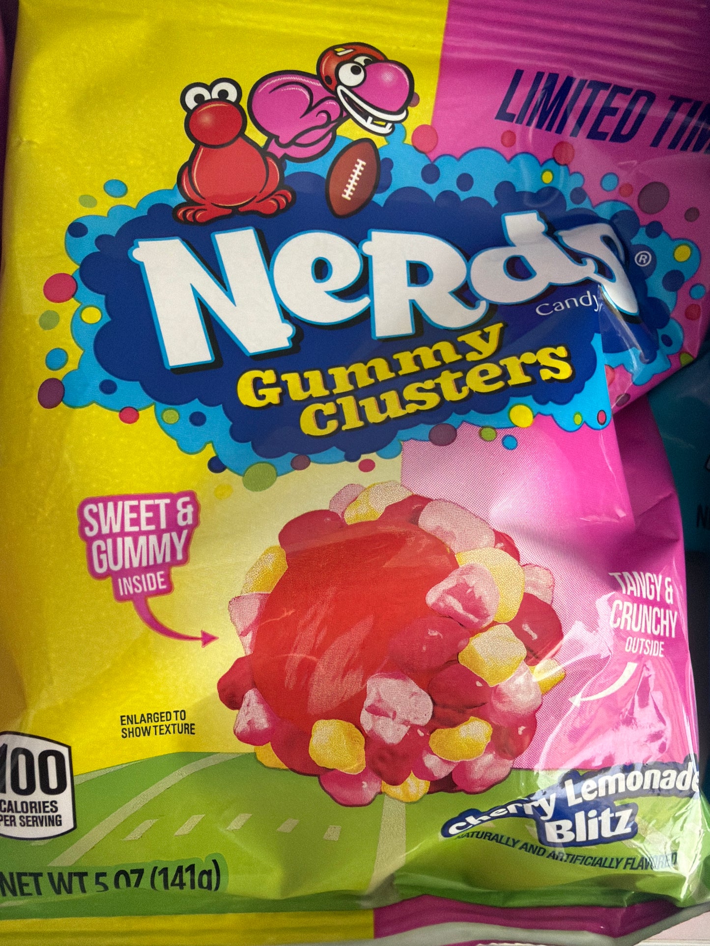 Nerds Gummy Clusters Cherry Lemonade Blitz 141g