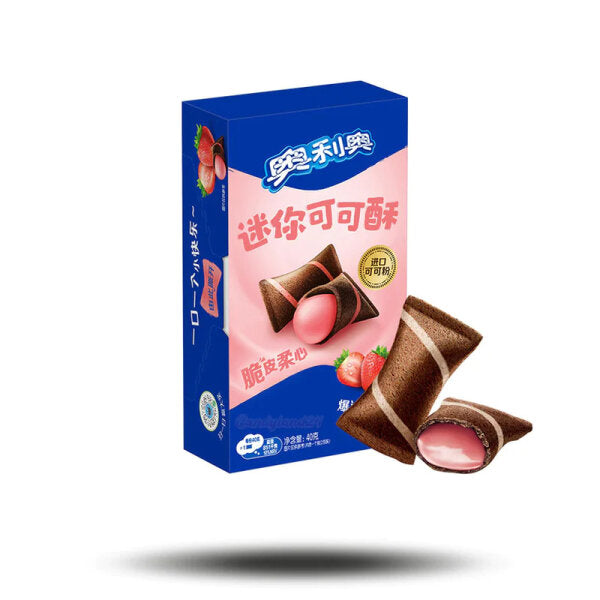Oreo Mini Strawberry Crisp 40g