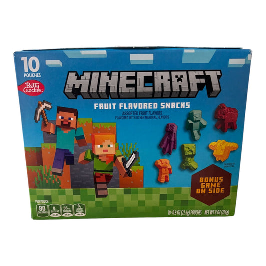 Minecraft Fruit Flavored Snacks