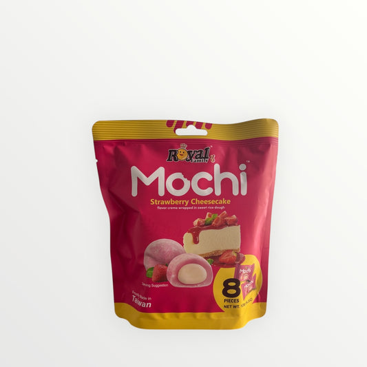 Mochi Strawberry Cheesecake