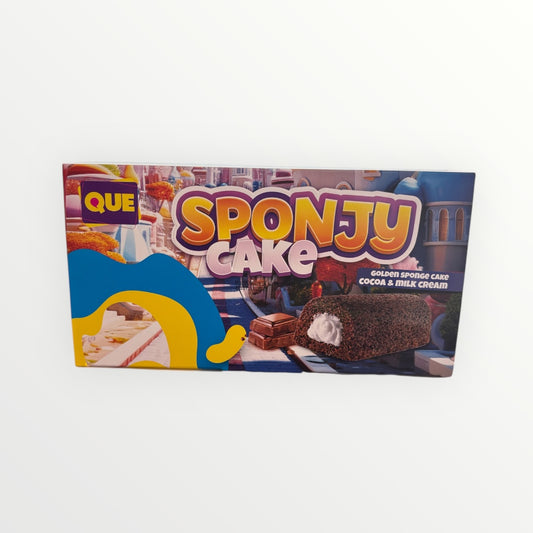 Sponjy Cake Cokoa & Milk Cream