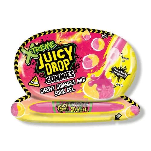 Bazooka Juicy Drop Gummies Strawberry Lemonade 57g (Kopie)