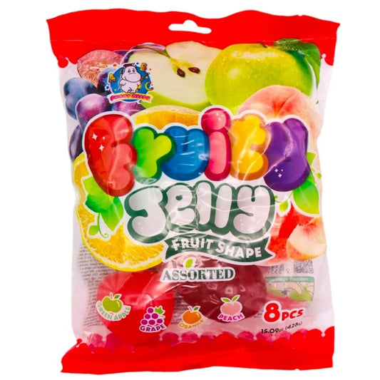Funny Hippo Fruity Jelly Assorted Jelly Fruits 428g
