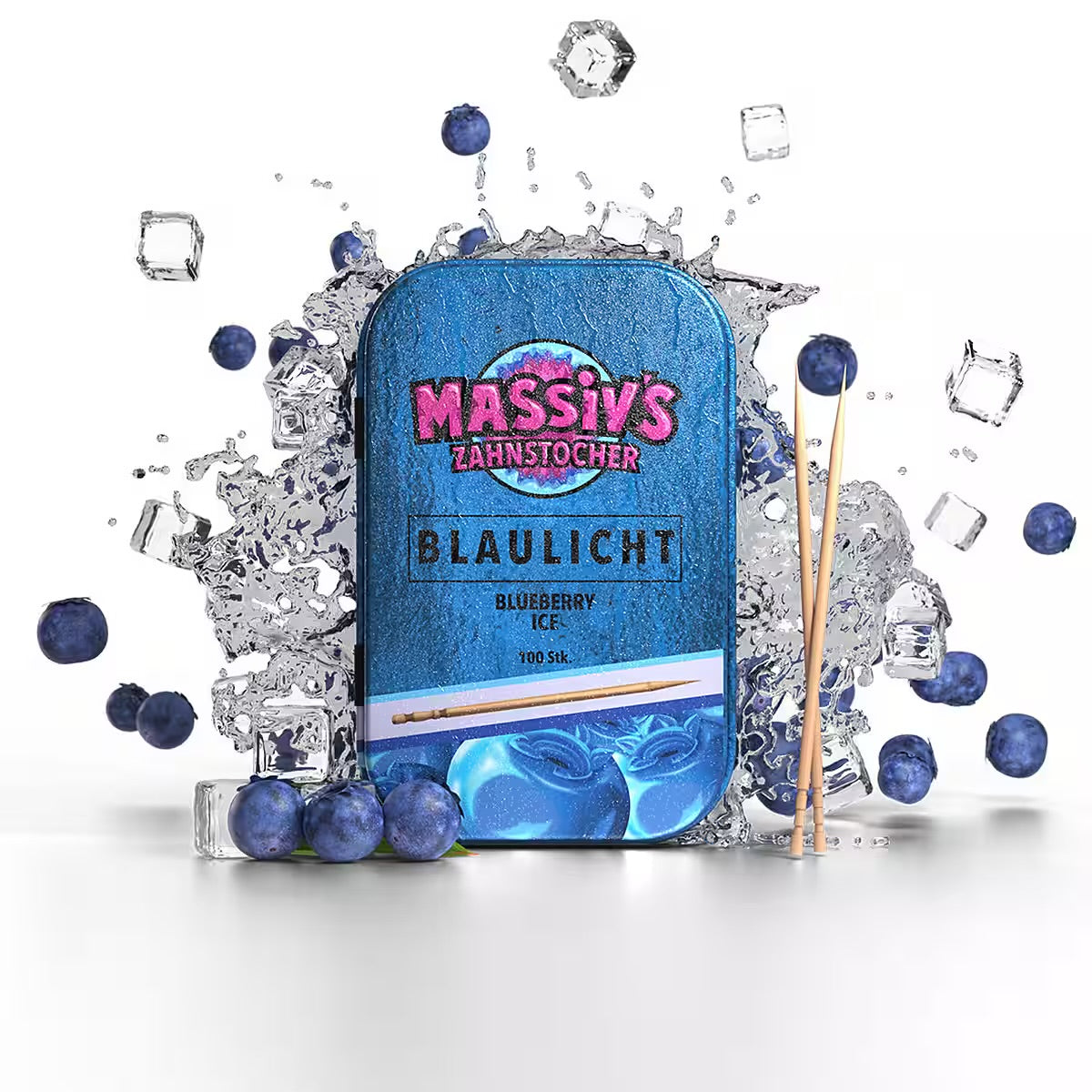 Massivs Zahnstocher - Blaulicht