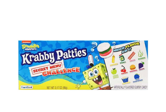 Spongebob Krabby Patties Secret Menu Challenge
