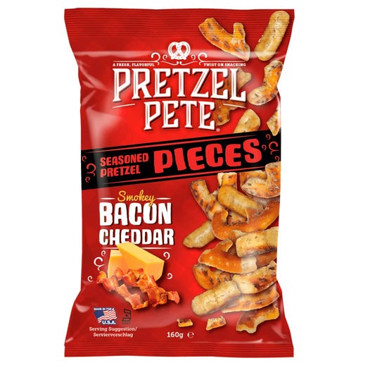 Pretzel Pete Pieces Smokey Bacon Cheddar
