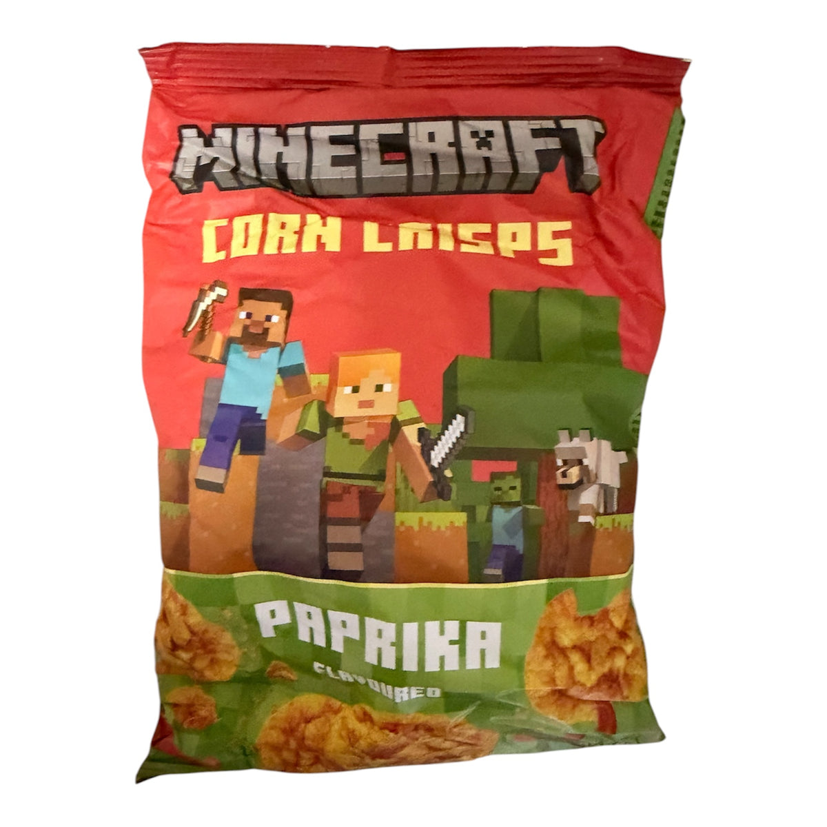 Minecraft Corn Chrips Paprika