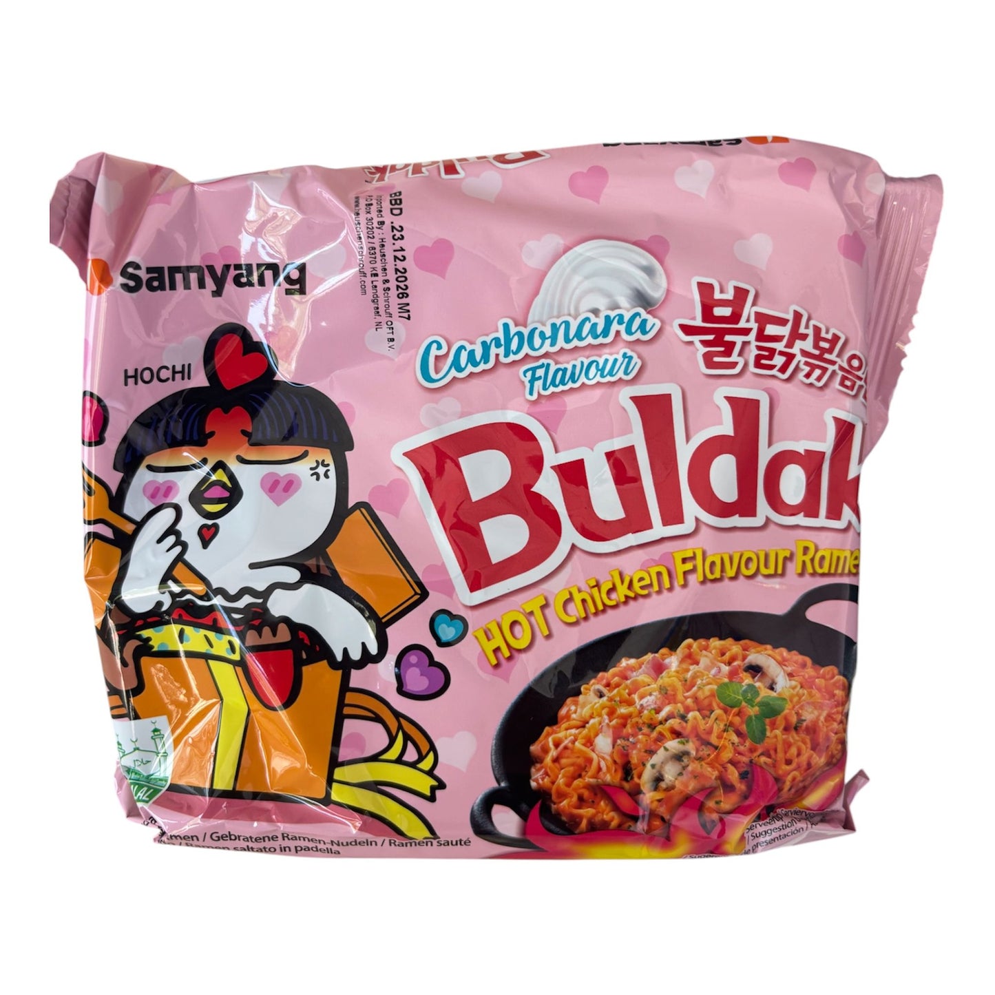 Buldak Spicy Ramen Carbonara Flavour